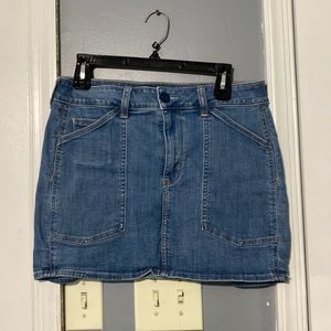 American Eagle Blue Jean Skirt
